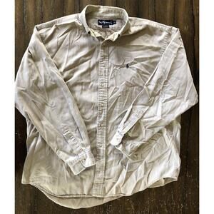 Polo Ralph Lauren Blaire Long Sleeve Button Down Shirt Men’s Size XL (Read)